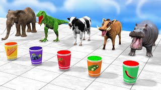 "Animal Cup Jumping Game: Choose the Right Cup with Wild Animals!" screenshot 2