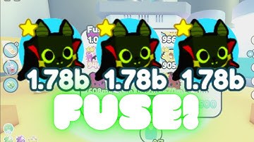 What happens if you fuse 3 Rainbow Vampire Bat? | Pet Simulator X - 2x Candy Halloween Event