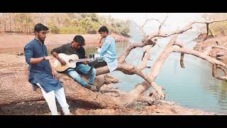 Video thumbnail of "Omkar Swarupa l Instrumental version with beat boxing l Acostic Guitar l Flute"