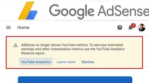 AdSense no longer shows YouTube metrics: problems || AdSense performance data not show how to solve