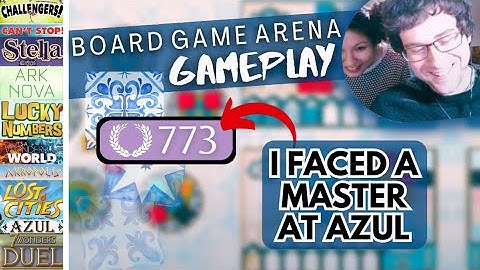 Board Game Arena Gameplay | Azul, Akropolis, Challengers! + more