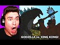 Godzilla vs king kong  animaie