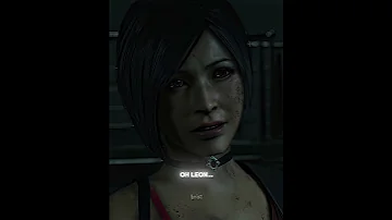 Leon Confronts Ada 4K Resident Evil 2 Shorts 