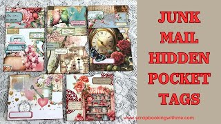 JOURNAL THURSDAY ~ JUNK MAIL ENVELOPE HIDDEN POCKETS ~ #esjournalthursday