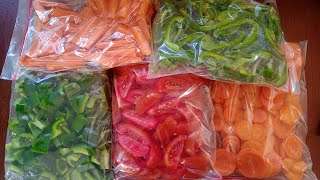 How to store tomato, carrot and capsicum for long time ||