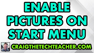 How To Enable Start Menu Pictures Shortcut In Windows 10 (2022)