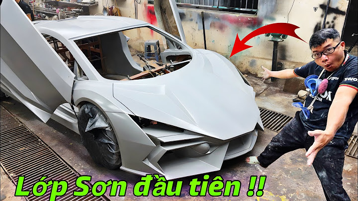 Lên lớp Sơn đầu tiên cho siêu xe Lamborghini Revuelto, chọn màu xe chính thức thôi anh em ơi!!!