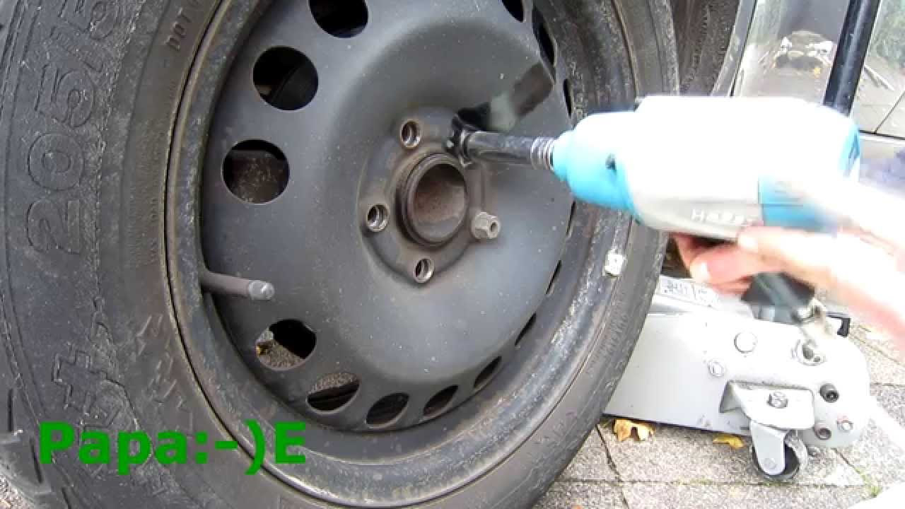 Update New Reifenwechsel - Rad festgerostet - Lösung VW-T4 - Zafira B - Andere