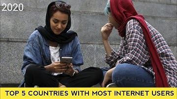 TOP 5 Countries With Most Internet Users in the World | Latest 2020