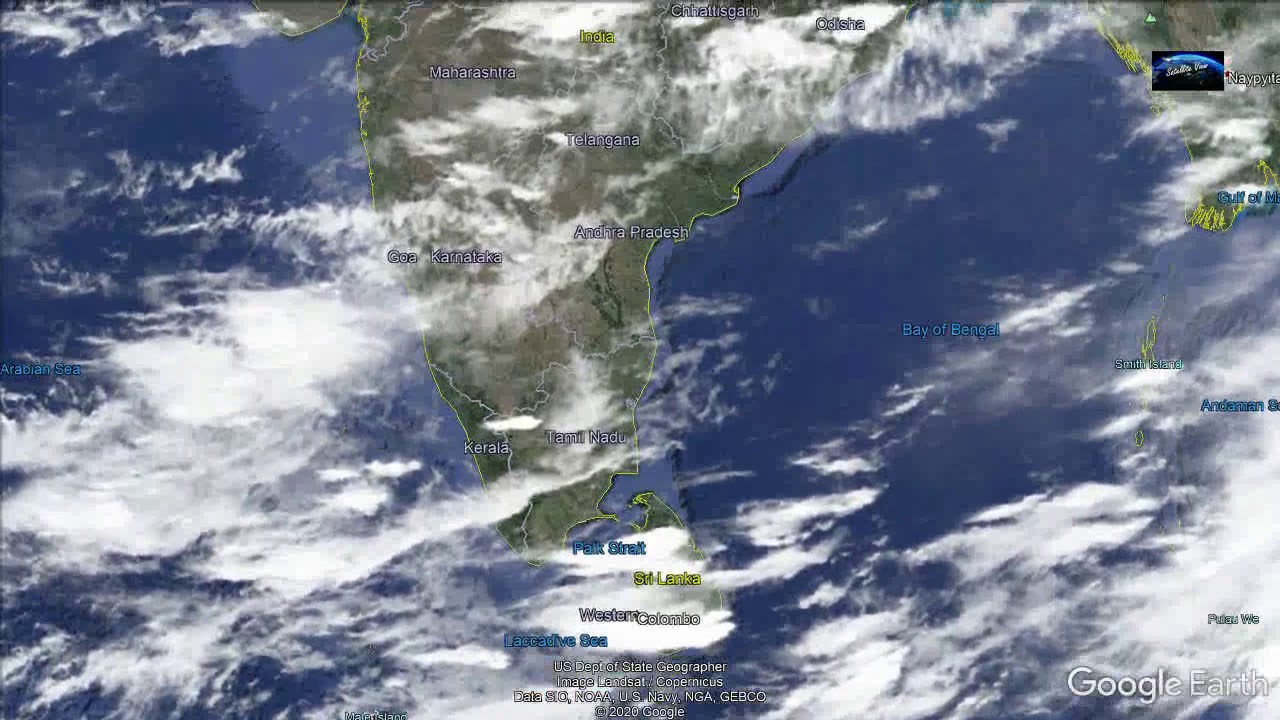 Indian Weather Satellite Image 10/07/2020 7.30 PM YouTube