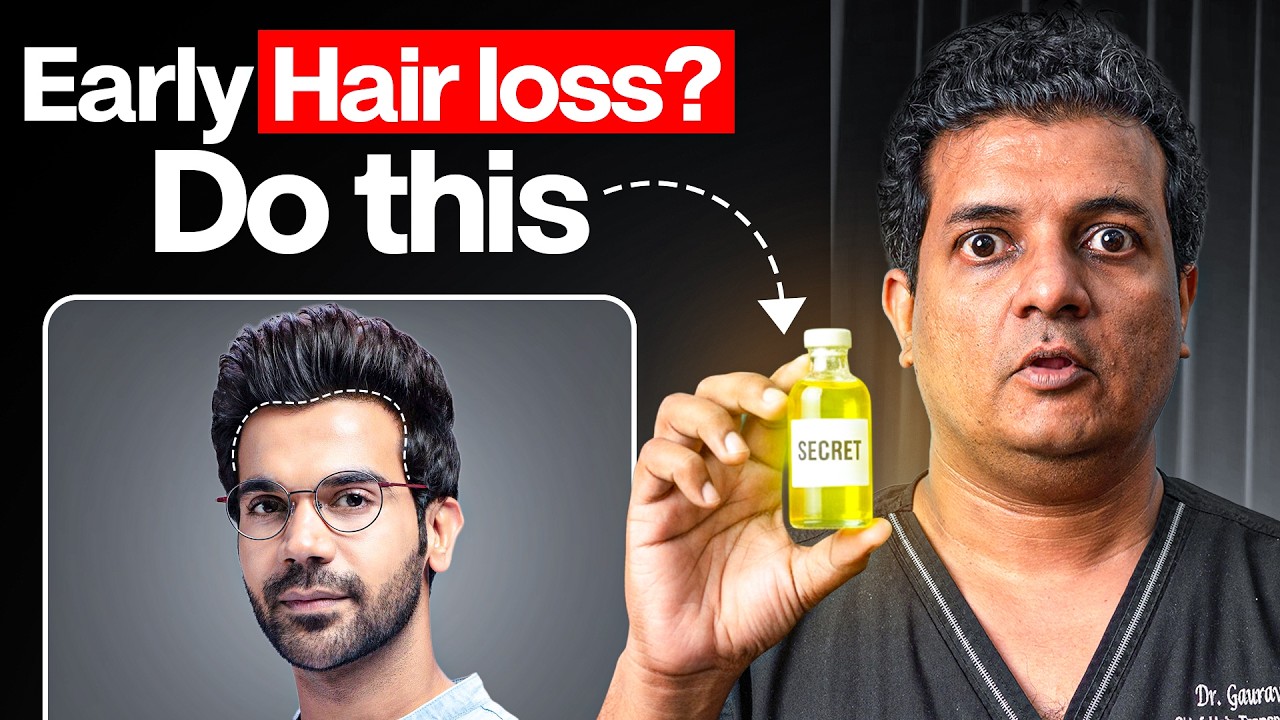 Why You’re LOSING Hair at 21 (And How to Stop It Early)