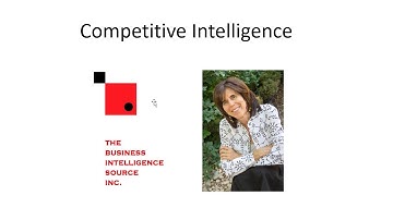 Intro Competitive Intelligence