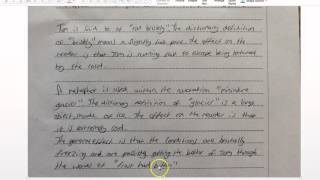 Live Marking of Question 2 Paper 2 Cambridge IGCSE 0522 and 0500 (Thanks Sam)
