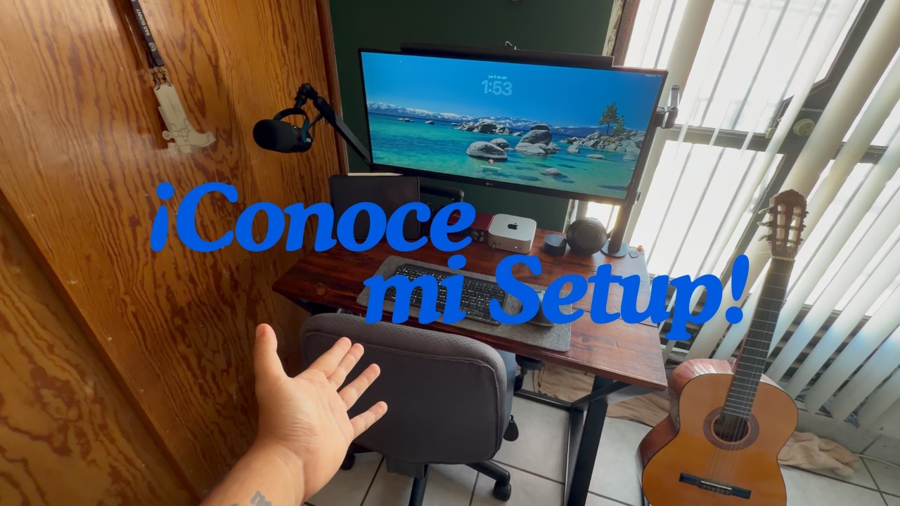 Mi primer video a Youtube - Te presento mi Setup 2026 v01 - YouTube