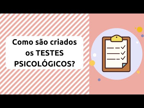 Vídeo: O que é construção de teste em teste psicológico?