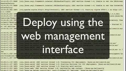 Important 5 ways to deploy your application in JBoss with  Linux platform
