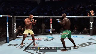 EA SPORTS UFC 5 : Jailton Almeida vs Jairzinho Rozenstruk Gameplay