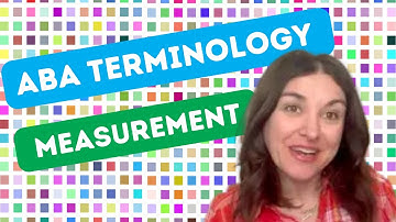 Test your ABA Terminology ➠ Identify the Measurement System in This Scenario: C-2