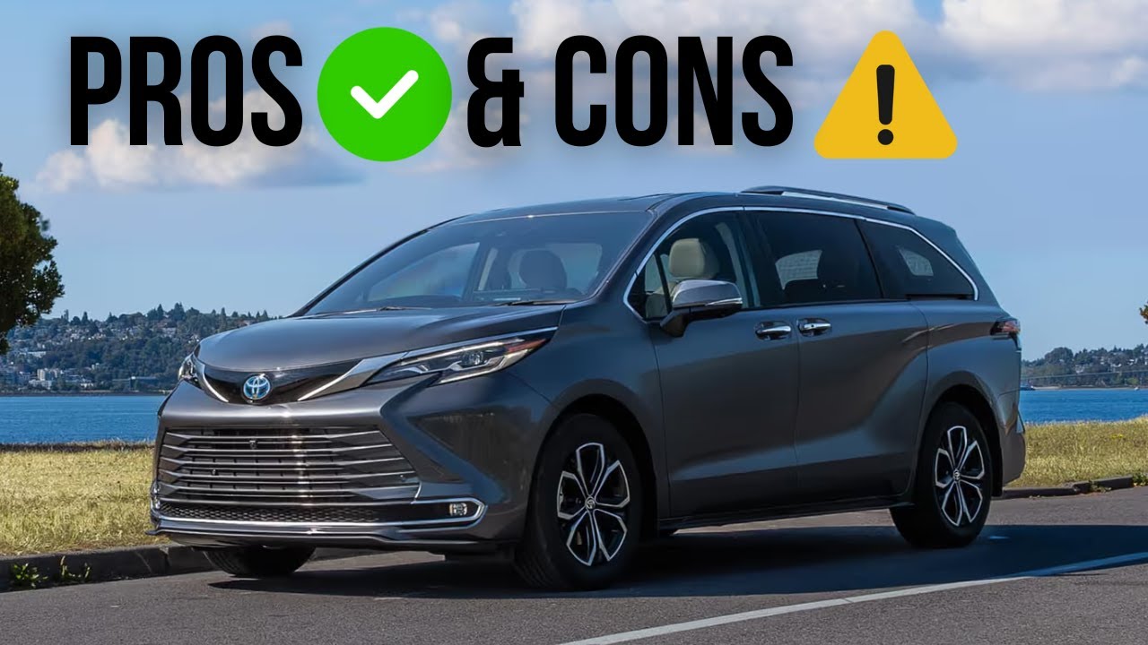 5 Pros & Cons of the 2025 Toyota Sienna | Still the Best Family Minivan?