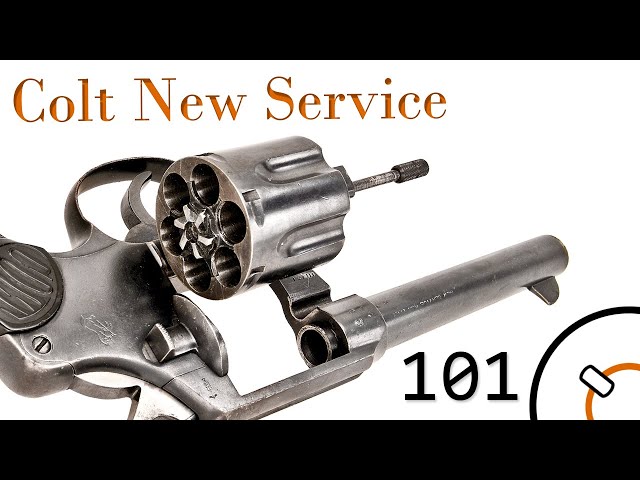 History of WWI Primer 101: Colt New Service Revolver Documentary class=