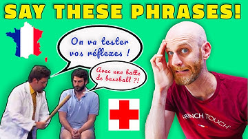 French Language for Going to the Doctor - Learn French with Comedy
