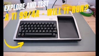Lets explore the Texas Instruments TI 99/4a