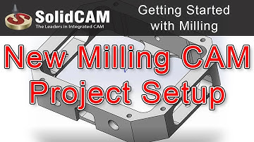 New Milling CAM Project Setup
