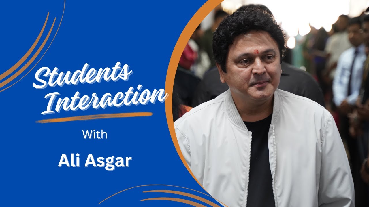 Student Spotlight: Engaging Conversation with Ali Asgar - YouTube