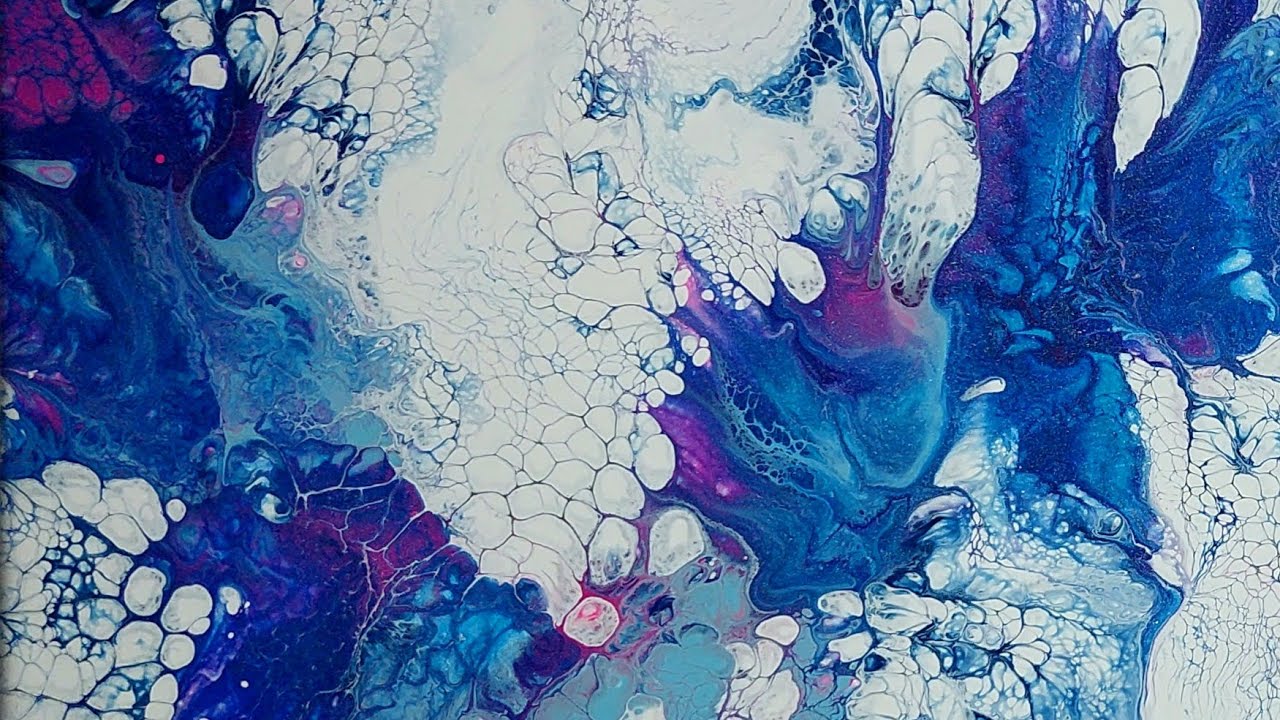 #16- Dutch Pearl Pour Painting | Fluid Art | Abstract Acrylic Pouring ...