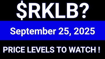 RKLB Stock (Rocket Lab USA, Inc.) RKLB Stock Technical Analysis | September 25, 2025