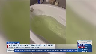 CRRUA fails water sampling test