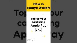 Top-up with Apple Pay in Monyx Wallet App | Nayax screenshot 2
