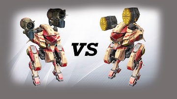 kumiho (taran) vs kumiho (orkan) Test | War Robots