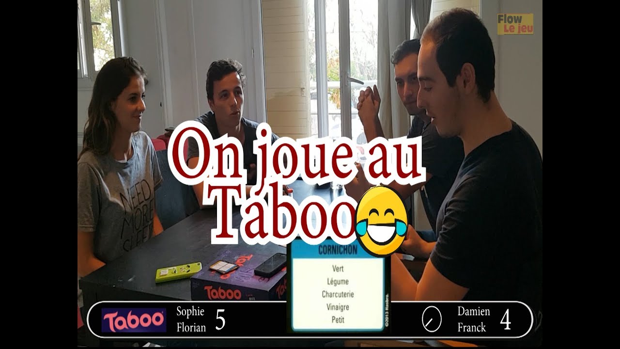 Règles du Jeu du Taboo