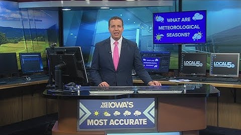 The difference between meteorological and astronomical seasons