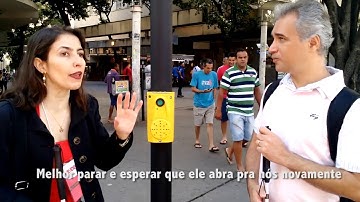 COMO FUNCIONAM OS SEMÁFOROS COM AVISOS SONOROS?