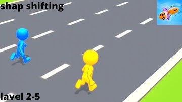 shape shifting game all levels | shape-shifting | kinda funny games | sohrab gaming teams