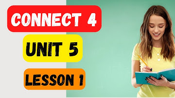 اقــــوى شرح للدرس (1) الوحدة الخامسة للصف الرابع الابتدائى (Connect 4) (Unit 5) قناة(مستر أنجلش)
