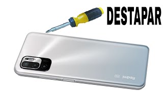 Cómo destapar xiaomi redmi note 10  Desarmar xiaomi redmi note 10  Abrir un xiaomi redmi note 10