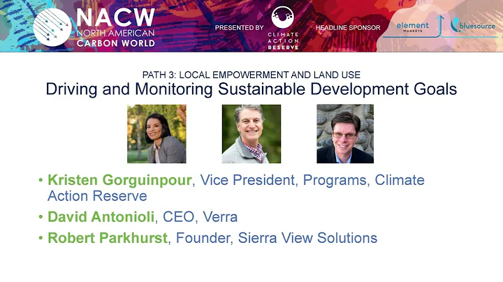 NACW 2022: Driving and Monitoring Sustainable Deve...