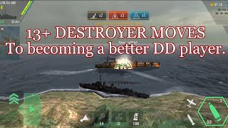 From Noob to Pro Destroyer Techniques. Battle of Warships screenshot 3