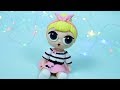 LOL Surprise Cake! How to make LOL Surprise Doll cake topper / DIY Sis Swing LOL Doll