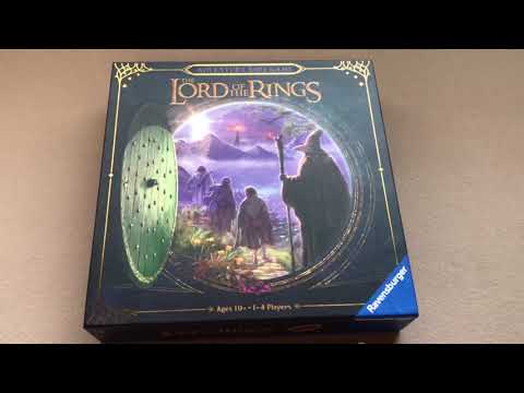 The Lord of the Rings Adventure Book Game Review - Board Game Quest