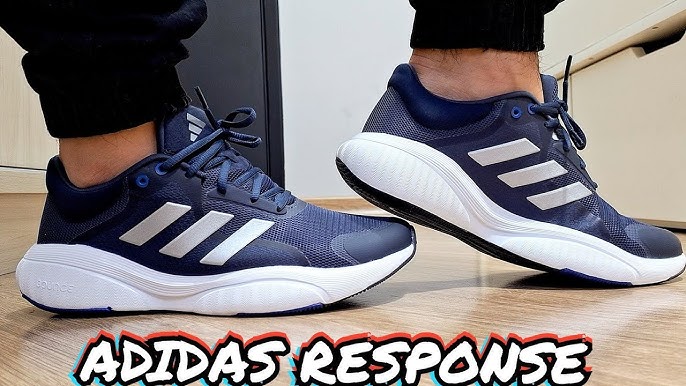 adidas response boost on feet
