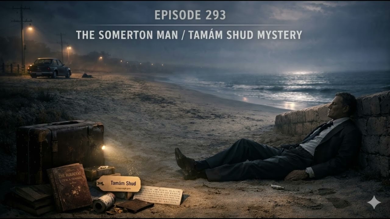 The Somerton Man / Tamám Shud Mystery | The Shadow Frequency Podcast Episode 293