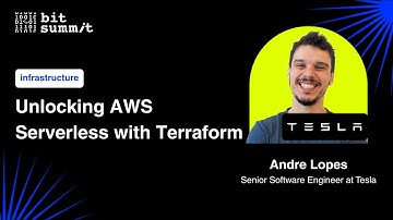 Unlocking AWS Serverless with Terraform Andre Lopes | Senior Software Engineer at Tesla