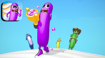 Wacky Run Gameplay | All Levels #81