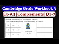 Cambridge Primary Mathematics Workbook 3 | Ex 9.3 Complements to 100 | Q1–Q7 Solved Step by Step