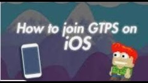 How to join gtps3 on ios version 3.93-3.95