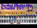 #18: The Most Effective Way To Master 2-5-1 Progressions Using The Cycle of 4th/5th